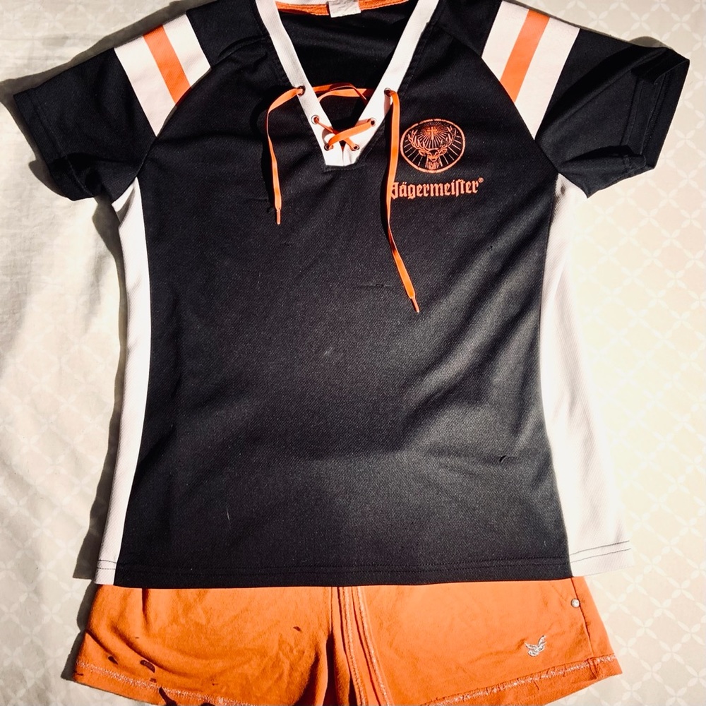Jägermeister Jersey & Dream Out Loud Booty Shorts